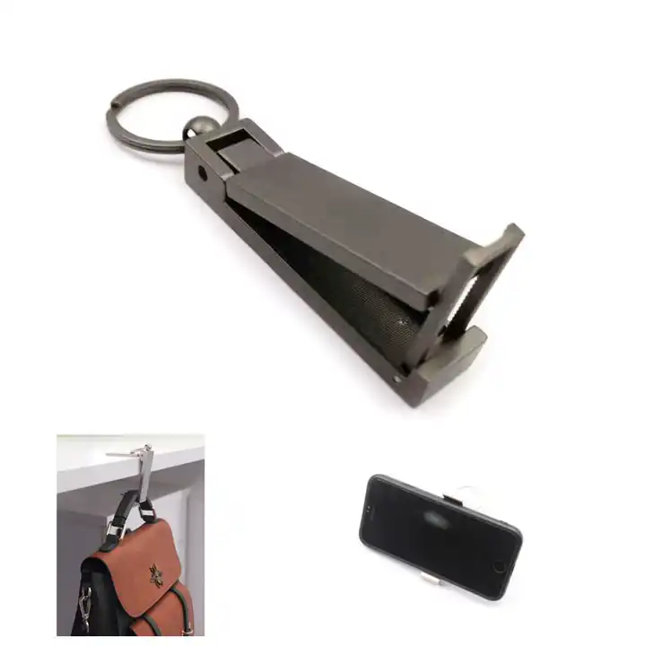 Portable Handbag Hook Foldable Desk Bag Purse Metal Holder Hanger Gifts(C)  | eBay