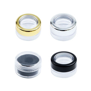 Pot en plastique de 3g 5g 7g 10g 15g 20g 30g 50g 60g en matériau PS personnalisé de vente en gros avec bouchon de fenêtre rond - Product Image 4
