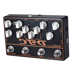Pedal de Guitarra MOSKYAUDIO DTC, Unidad de Efectos de Síntesis Cuatro en Uno, Multifuncional, Accesorio para Guitarra Eléctrica y Bajo, Ecualizador, DI - Product Image 6