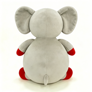 Peluche d'éléphant personnalisée, adorable peluche d'éléphant gris, peluche d'éléphant douce - Product Image 5