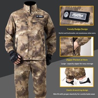 Tenues de camouflage pour hommes, résistantes aux rayures et à l'abrasion, combinaison de randonnée en deux pièces, uniforme tactique, vêtements de chasse, survêtements pour hommes