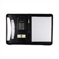 Carpeta de Archivos Personalizable de Cuero PU A4 con Logotipo Personalizado, Bolsa para Documentos de Oficina y Escuela, Carpeta y Soporte para Archivos A5/A6 TSH TSH-8035A4