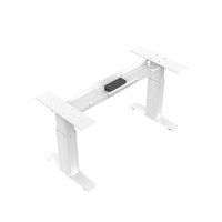 Colonne de levage robuste, bureau électrique réglable en hauteur pour bureau moderne