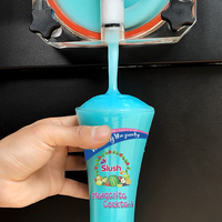 Distributeur de boissons glacées pour Cocktail, 2 réservoirs, granita, daiquiri/smoothie