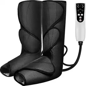 LUYAO massaggio a compressione d'aria terapia di riscaldamento rilassamento muscolare massaggiatore per polpacci delle gambe
