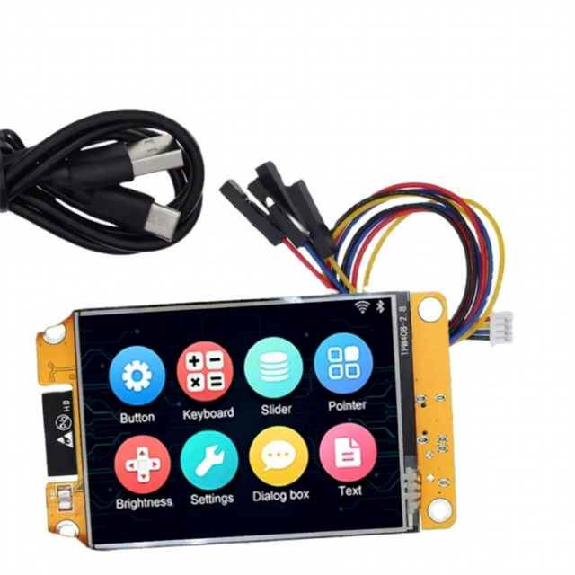 ESP32-2432S028 ESP32 LVGL WIFI Development Board 2.8 Inch 240*320 Smart Display Screen TFT Module With Touch Screen