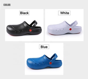 Chaussures de sécurité légères antidérapantes à bout en acier <span class=keywords><strong>pour</strong></span> la cuisine, chaussures de travail <span class=keywords><strong>pour</strong></span> hommes, pantoufles en EVA souples <span class=keywords><strong>pour</strong></span> l'hôtel - Product Image 5