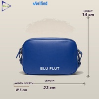 Sac bandoulière en cuir pleine fleur BLU personnalisé pour homme – Sac messager OEM/ODM sur mesure pour homme