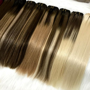 <span class=keywords><strong>Extension</strong></span> di <span class=keywords><strong>capelli</strong></span> <span class=keywords><strong>veri</strong></span> <span class=keywords><strong>capelli</strong></span> umani 100% con Clip senza cuciture di buona qualità - Product Image 4