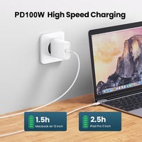 Cable USB C a USB Tipo C con Certificación E-mark, PD, 1M 1.5M 2M 27W 65W 100W 240W, 5A, Carga Rápida para Macbook, iPad Pro, Samsung USB-C