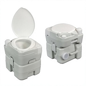 WC portatile Qingdao Chuanghui DIAGline con sedile diagonale, capacità 20L/15L/10L, in polietilene ad alta densità, per campeggio - Product Image 1