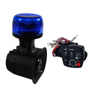 Haut-parleur de klaxon 12V pour <span class=keywords><strong>moto</strong></span>, amplificateur de klaxon de <span class=keywords><strong>moto</strong></span>, sirène de <span class=keywords><strong>moto</strong></span> avec lumière d'avertissement rouge - Product Image 3