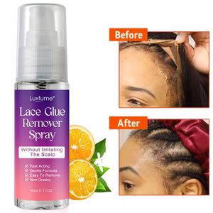 Luxfume Protecteur de Peau <span class=keywords><strong>Colle</strong></span> pour Perruque <span class=keywords><strong>Frontal</strong></span> Spray Fondant <span class=keywords><strong>Colle</strong></span> et Dissolvant Spray Mousse Teintée Kit d'Installation de Perruque en Dentelle - Product Image 6