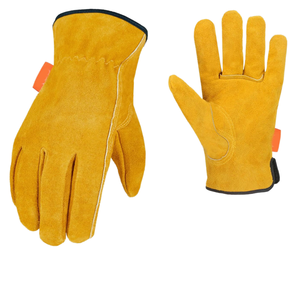 Gants d'hiver unisexes pour moto et activités de plein air, en polyester respirant, demi-doigts, avec protection rigide des articulations - Product Image 1