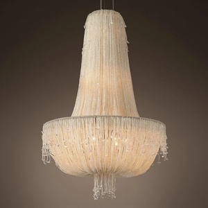 Lustre en cristal français romantique et luxueux, style Art Déco, pour restaurant, villa, salon, intérieur haut <span class=keywords><strong>de</strong></span> gamme - Product Image 1