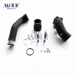 Heavy-Duty Aluminum Chargepipe Kit for BMW M340i M440i LCI 2 B58 Gen <strong>3</strong> Engine 2025-2027+ Replace OEM Plastic Turbo Boost Pipe - Product Image 6