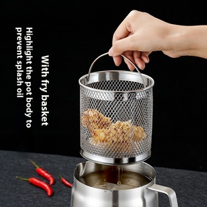 उच्च गुणवत्ता 304 स्टेनलेस स्टील तेल फिल्टर कंटेनर थोक रिसाव-प्रूफ फ़ंक्शन कूलर और स्ट्रैन्सर - Product Image 5