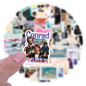 55 piezas el verano me convertí en bonito programa de televisión pegatinas de grafiti para decoración de botellas de libros pegatina de <span class=keywords><strong>drama</strong></span> de amor de moda - Product Image 4