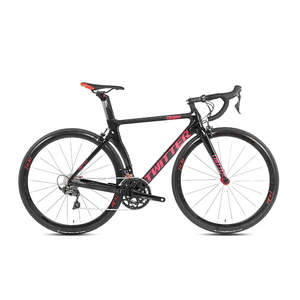 ล้อจักรยาน Thunder RS 22S Aero Wheel 700c คาร์บอนไฟเบอร์ สำหรับถนน ระบบดิสก์เบรก สายเบรกภายใน สีแดง สำหรับทุกเพศ ขนาด 24*15 น้ำหนัก 0.0 กรัม Thunder Disc RS 22S Al - Product Image 2