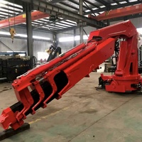 Grue articulée de 25 tonnes Fuman en promotion avec télécommande – Offre spéciale