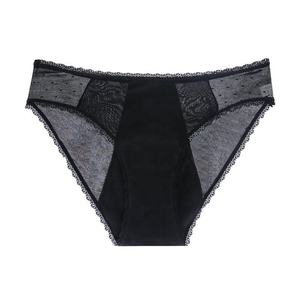 Bragas menstruales para mujer personalizadas con ropa interior hueca, ropa interior protectora a prueba de fugas, tejido Sexy de bambú para dormir, T/T - Product Image 6