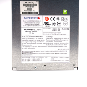 Alimentatore per <span class=keywords><strong>Computer</strong></span> Tower Usato PWS-665-PQ 665W Alimentatore per Server di Fascia Alta (Supermicro) con Interfaccia 20+4Pin Uscita 12V - Product Image 5