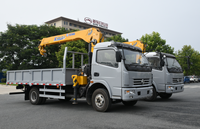 Camion-grue télescopique hydraulique de marque 3.2 tonnes