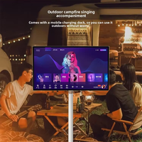 Pantalla Inteligente Móvil Personalizada de Fábrica, con Altura Ajustable, Pantalla Táctil, Sistema Android, Carcasa Personalizada para Uso Familiar