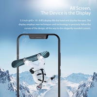 Teléfono Móvil Blackview A30 con Android 8.1, MTK6580 Quad Core, Pantalla de 5.5 Pulgadas 19:9, 2GB de RAM, 16GB de ROM, Cámara de 8.0MP, 3G WCDMA, Reconocimiento Facial, GPS