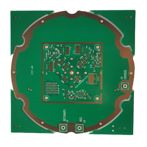 Feuille de PCB FR4 simple face 1oz 0.5mm 0.6mm 0.7mm 0.9mm 1.1mm 1.5mm, feuille de stratifié cuivrée CCL - Product Image 1
