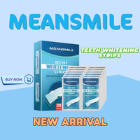 Blanchiment des dents, longue durée, doux, sans danger pour l'émail, blanchiment naturel des dents, 14 traitements, 28 bandes de gel pour les dents sensibles