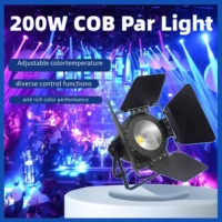 Projecteurs LED COB 100/200W Blanc Froid/Chaud pour Intérieur, Studio, Scène Vidéo, 2-en-1 Blinder Uplight avec Contrôle DMX512