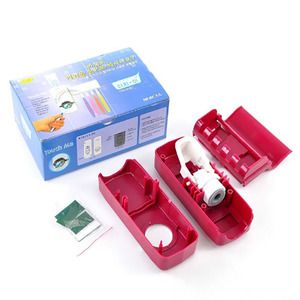 A0489 New Auto Automatic <b>Toothpaste</b> <b>Dispenser</b>+5 Toothbrush Holder Set Wall Mount Stand - Product Image 3