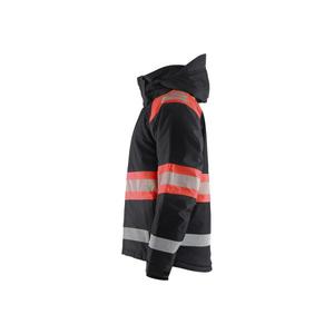 BLAKLADER - 448019779955L Veste d'hiver haute visibilité Noir/Rouge-EAN 7330509855904 HI-VIS WORKWEAR - Product Image 5