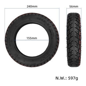 Pneu tubeless tout-terrain ULIP 10x2-6.1 pour trottinettes Xiaomi M365 Pro, pneu sous vide de 10 pouces - Product Image 2