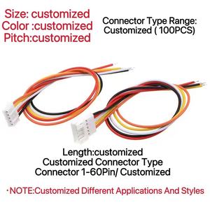 Assortimento Versatile di Cablaggi con Connettori Multi-Pin Personalizzati (da 2 a 6 Pin) per Varie Applicazioni - Product Image 1