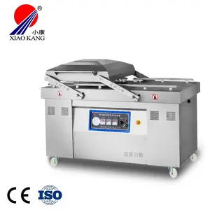 Mesin pengemasan vakum makanan otomatis DZ-600 kemasan sup kemasan sosis bersertifikasi CE mesin pengemasan gas