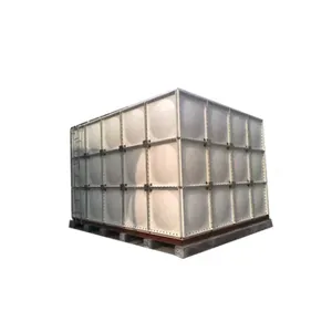 Latest Design Galvanized Farm Steel Irrigation Protection 1.12m * 1.12m Panel Fire Water Tank For Firefighter