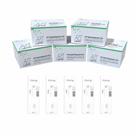Kit de test rapide de l'antigène du coronavirus félin (FCoV) en cassette, or colloïdal, diagnostic vétérinaire pour chat, animaux de compagnie, précision de 99 %, CE