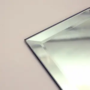 6mm Thickness Edge-polished Bevel Edge Silver Float Glass Mirror