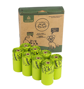 Bolsa para Excremento de Perro de Alta Calidad, Impresa, Biodegradable, de Protección Ambiental, Hecha de HDPE/LDPE - Product Image 5