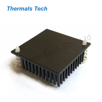 Juego de chips de puente Norte para CPU de ordenador, disipador de calor de perfil extruido con tamaño de 40,5x40,5x11mm