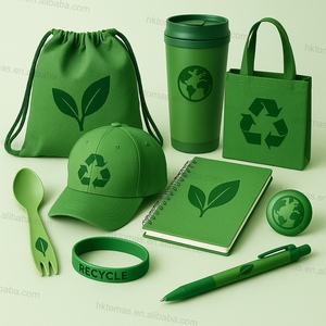 Cadeau d'affaires écologique, collection avec cahiers à stylos en bambou et sacs recyclés pour une marque durable/ - Product Image 1