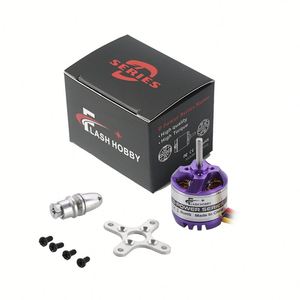Motor sin Escobillas Outrunner de Alto Torque D2830 850KV 1000KV 1300KV para Helicópteros, Barcos y Aeronaves DC7.4-15V - Product Image 4