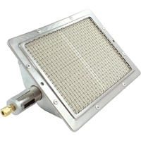 Barbecue vertical Pro-Tech PT-880 de luxe en acier inoxydable avec grille en céramique alvéolée infrarouge pour charbon de bois, idéal pour les kebabs et doners
