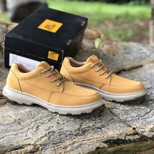 Sepatu Sneakers kulit <span class=keywords><strong>Fashion</strong></span> kustom pria merek terkenal sepatu kasual antiair antiselip untuk penggunaan musim semi musim gugur dan musim dingin - Product Image 6