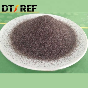 Nâu hợp nhất alumina Grit cao Al2O3 độ cứng cao alumina mài mòn cho phun cát nâu Corundum vật liệu chịu lửa - Product Image 4