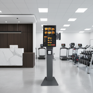 WENJIE 27 Borne de commande automatique tout-<span class=keywords><strong>en</strong></span>-un pour restaurant, écran tactile, borne de paiement libre-service sur pied pour restaurant KFC - Product Image 2