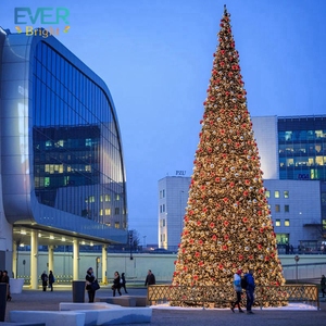 Arbre de Noël artificiel LED commercial de haute qualité, géant, 20, 30, 40, 50 pieds, pour les activités de plein air, lieu, grand arbre de Noël - Product Image 5