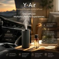 Nouveau diffuseur d'arômes USB à brume froide, désodorisant d'air aromatique sans eau pour voiture, diffuseur d'huiles essentielles personnalisées – Offre Spéciale
